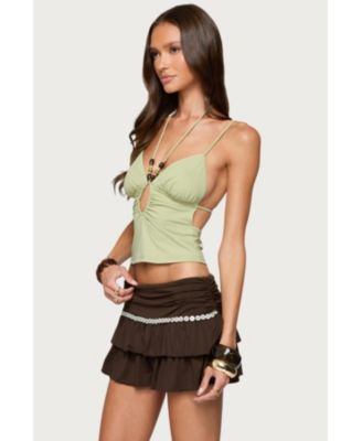 Women's Haylie Cut Out Halter Top