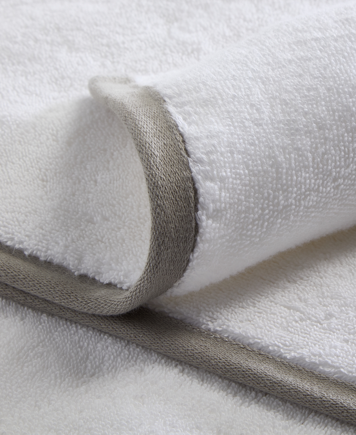 Hotel Collection Linea Cotton Bath Towel, 30" X 56" In White