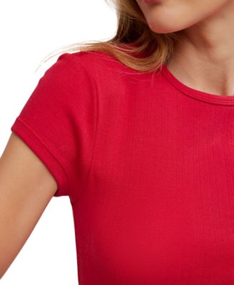 Women's Wait a Minute Baby Cap Sleeve T-Shirt