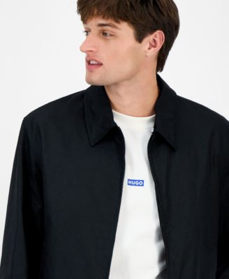 Men's Bapo Harrington Mid-Weight Regular Fit Wax Jacket