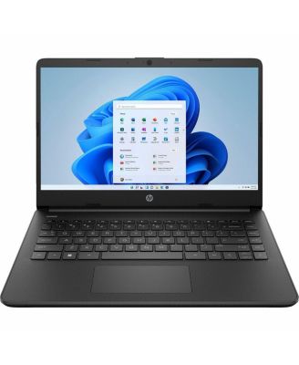 14-dq3210nr 14" HD Touchscreen Laptop, Intel Celeron N4500 1.1GHz, 4GB RAM, 64GB eMMC, Windows 11 Home S Mode, Jet Black