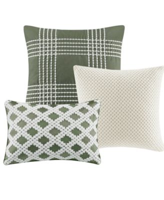 Essence Clipped Jacquard 9-Pc.Comforter Set, Queen