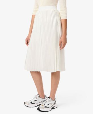 Women's Pleated Midi Skirt