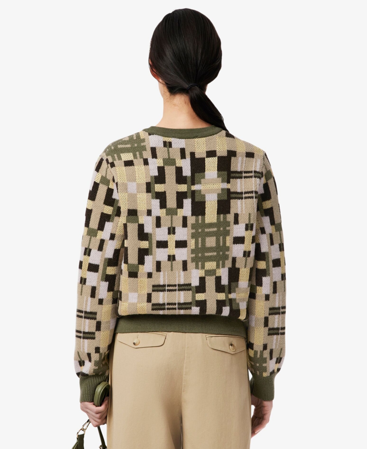 Lacoste Usa Women's Crewneck Sweater