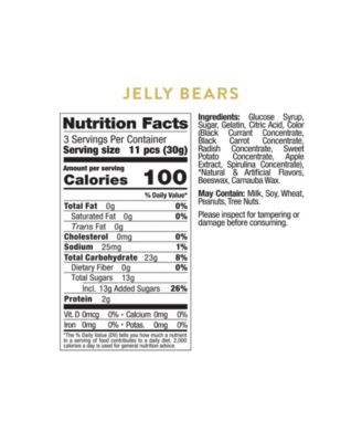 Jelly Gummy Bears, 3 Pack