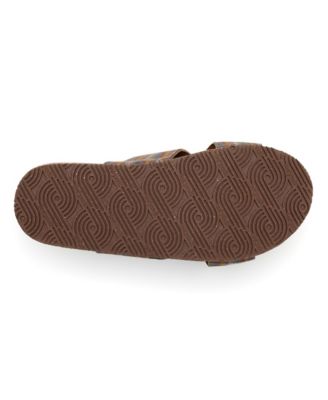 Women's Zensole Cascades Faux Leather Double Strap Slide Sandals