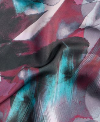 Women's Printed Satin Slip Skirt, Macy's Exclusive