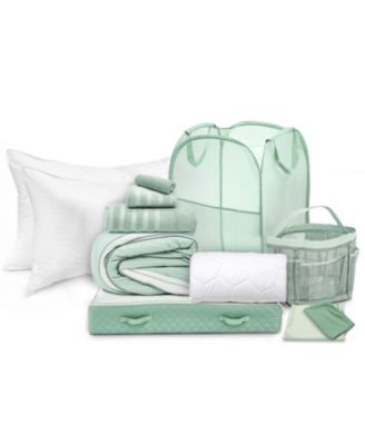 15-Piece Complete Back to College Dorm Room Essentials Set - Bed & Bath - Twin XL