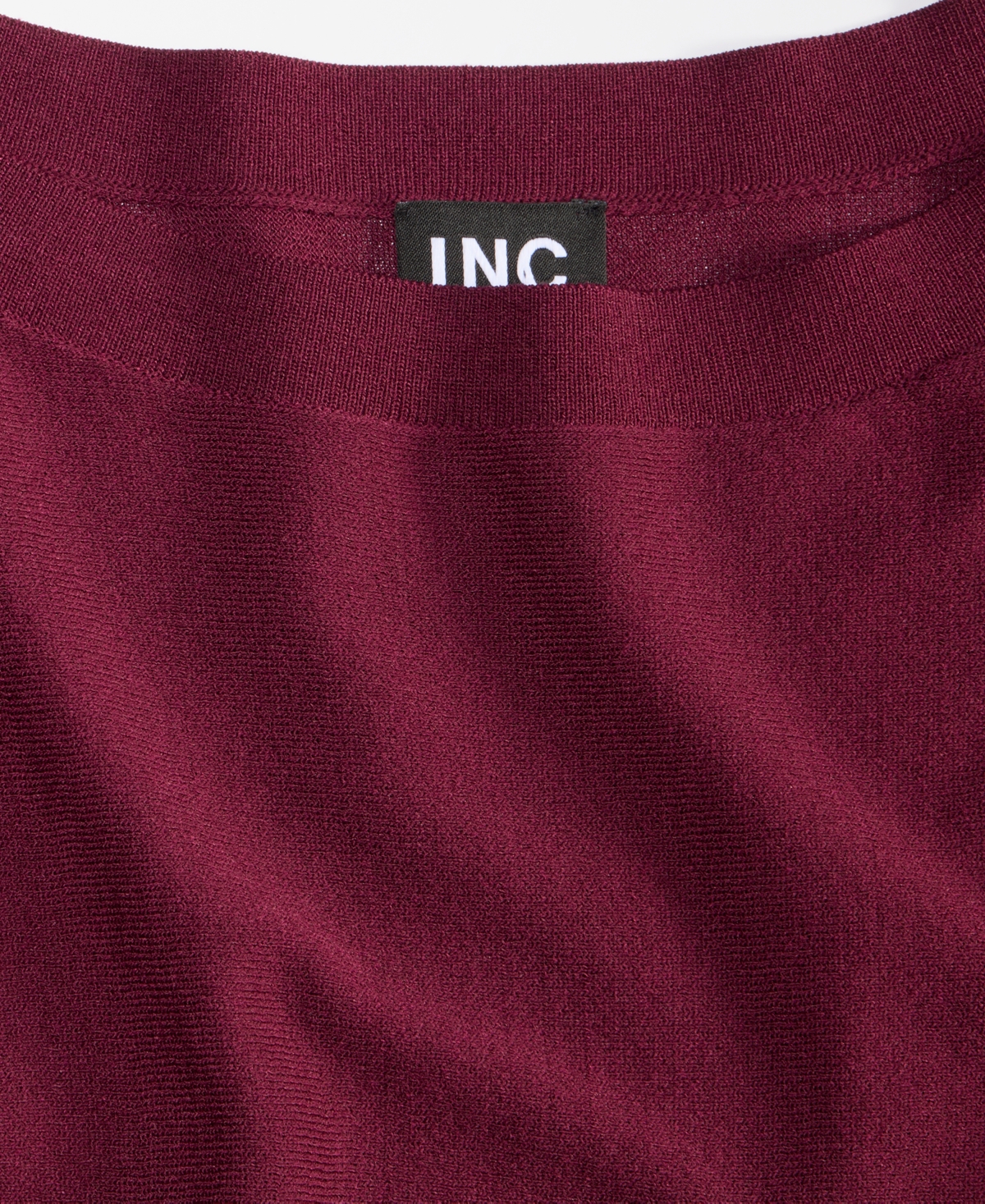 Inc International Concepts Women's Boat-neck Sweater, Macy's Exclusive In Purple