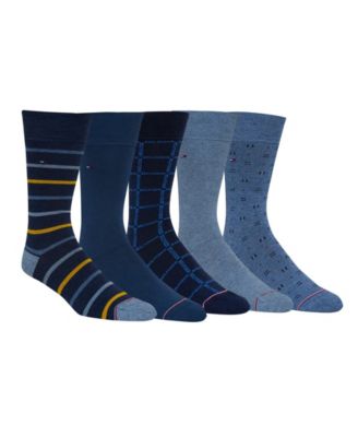 Men's Dress Crew Socks, 5-Pack