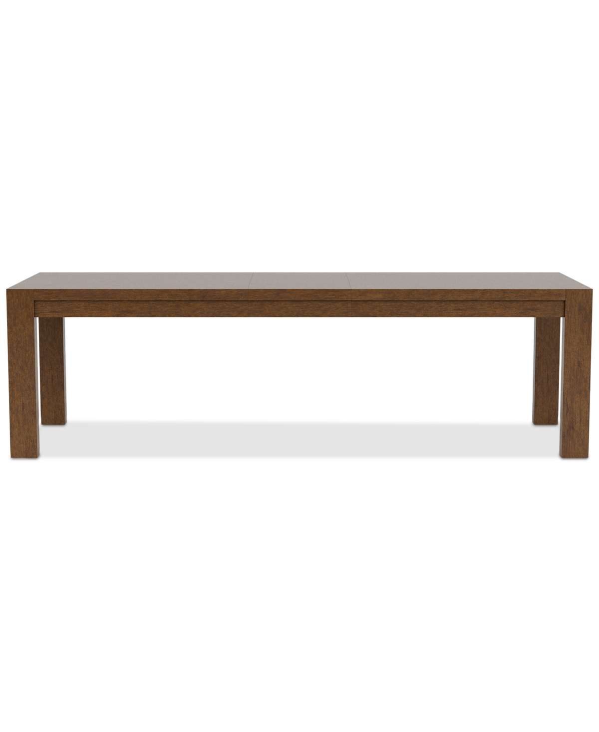 Macy's Davie Cracked Oak Rectangle Dining Table In Brown