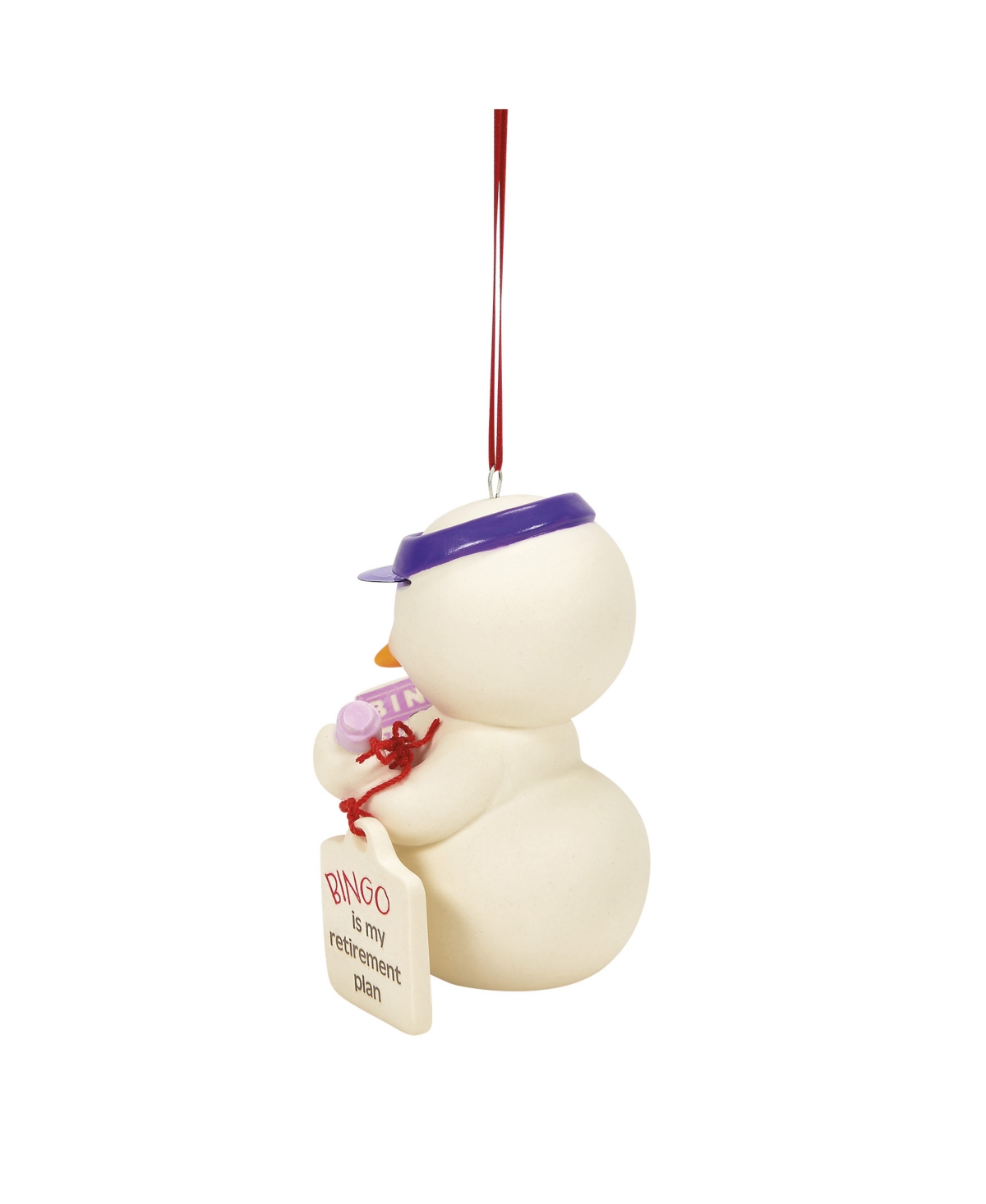 Department Five Village Bingo Retirement Plan Ornament In Multi