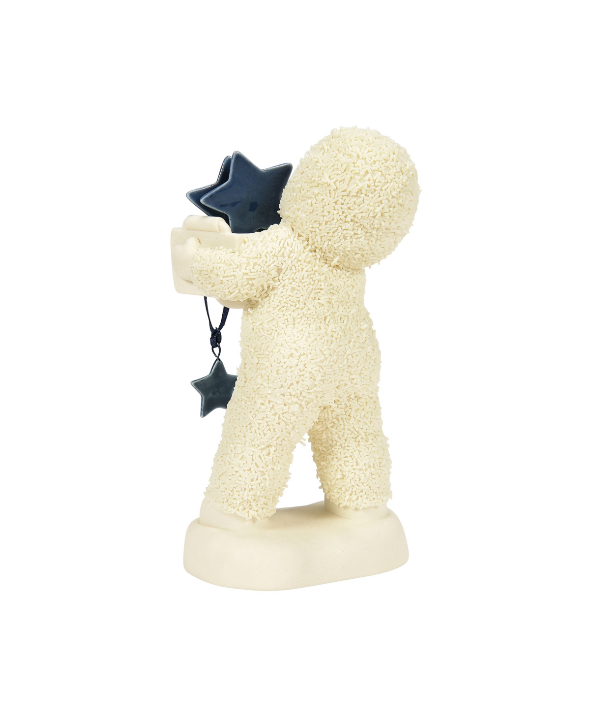 Department Five Snowbabies Basket Of Stars Figurine In White