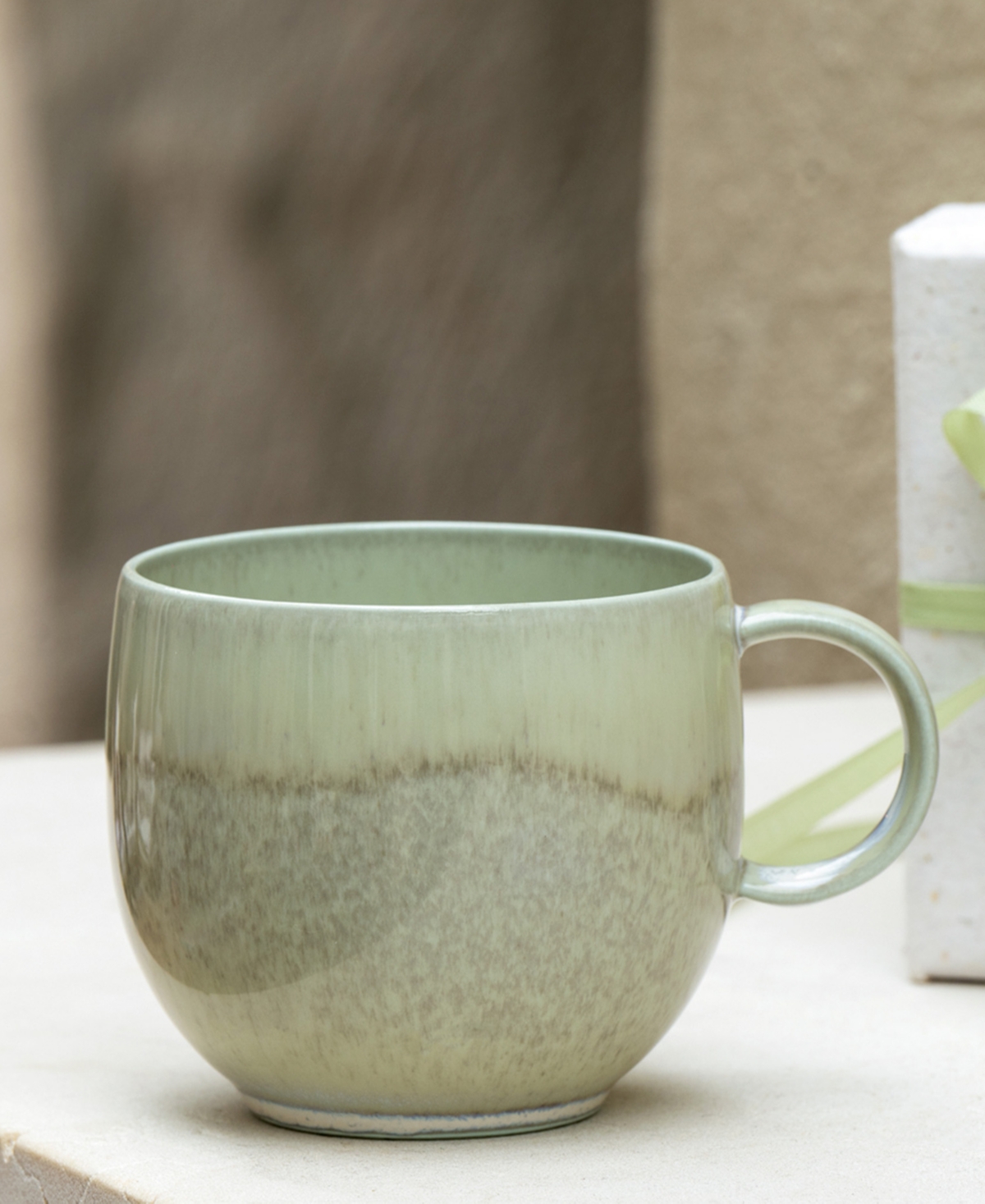 Villeroy & Boch Perlemor Small Mug In Green