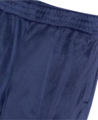 Girls Wide Leg Velour Pants