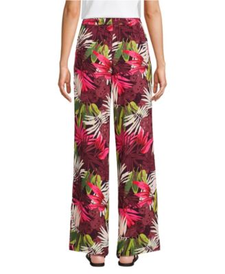 Women's Tall Rayon High Rise Wide Leg Pants - Set Bottom