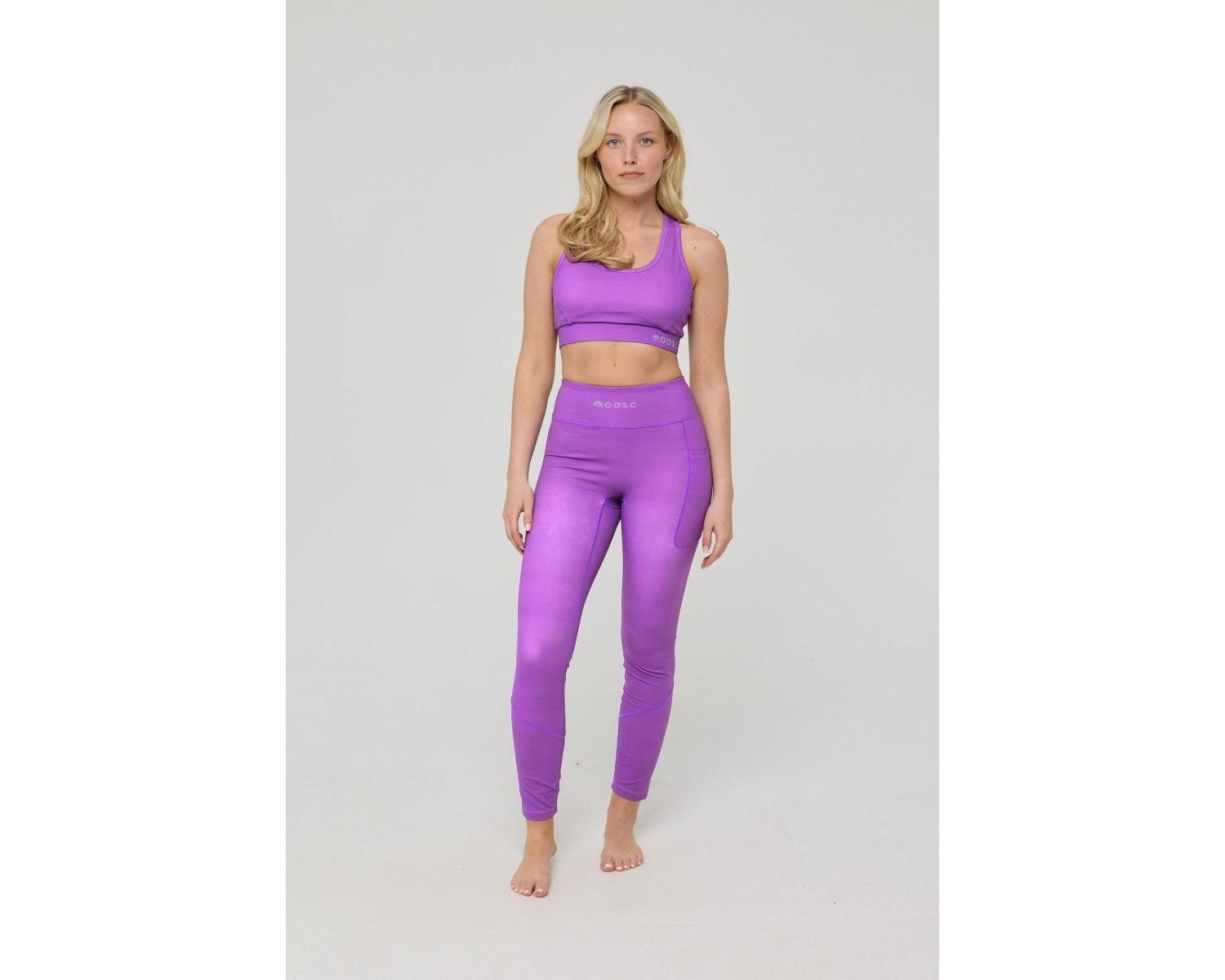 Women's Infinite High Waisted Leggings - Purple