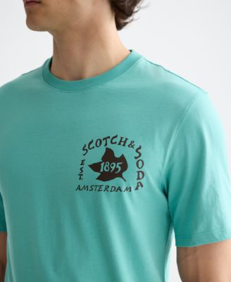 Men's Short Sleeve Logo Graphic Crewneck T-Shirt