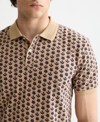 Men's All Over Print Polo Shirt