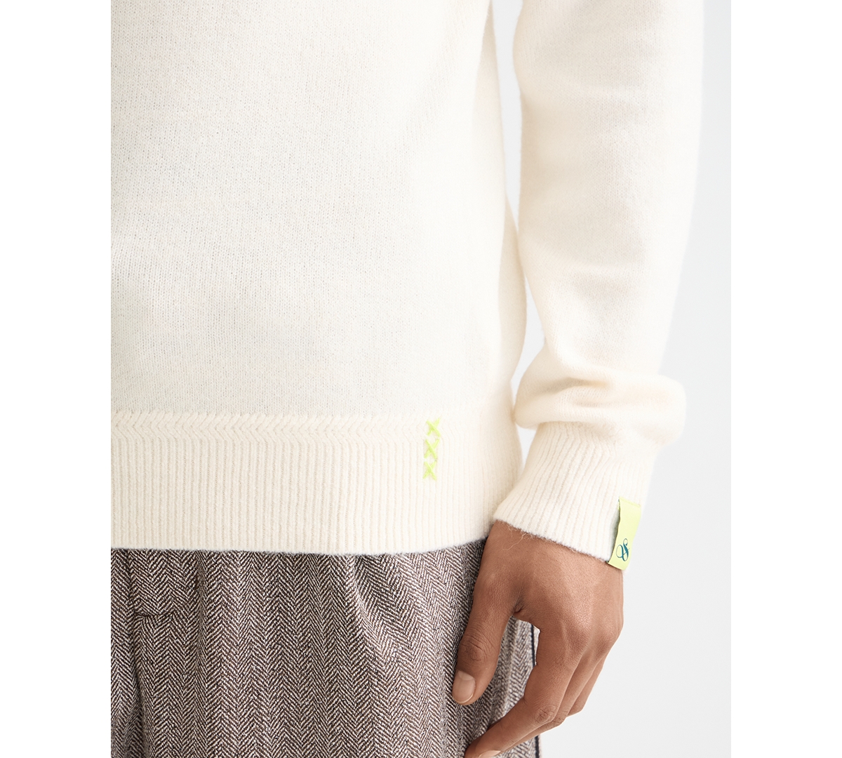 Scotch & Soda Men's Solid Crew Neck Sweater