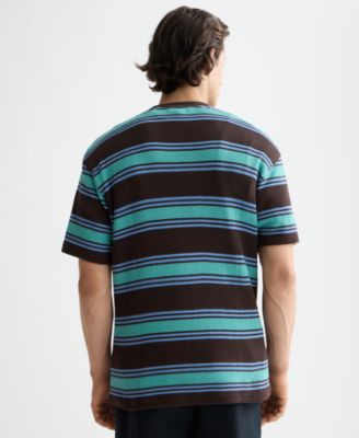 Men's Waffle Stripe Short-Sleeve T-Shirt