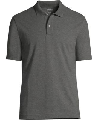 Men's Short Sleeve Basic Mesh Polo Shirt