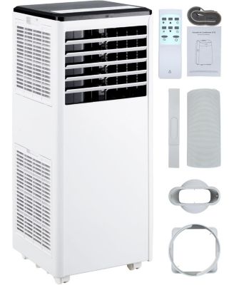 8,000 BTU Portable AC - 3-in-1 Cooling, Fan & Dehumidifier, Smart Unit with LED Display - Portable AC