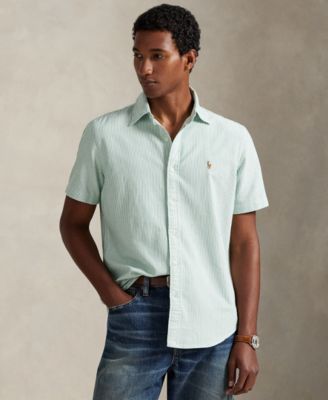 Men's Classic-Fit Striped Oxford Shirt