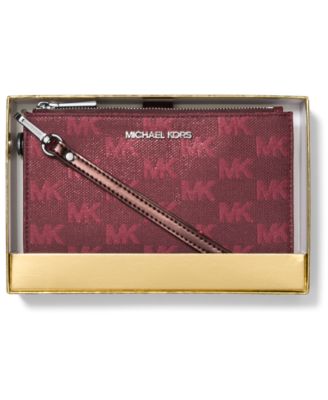 Michael Kors Boxed Jet Set Double Zip Wristlet