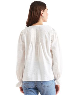 Women's Cotton Long Sleeve Chloe Shirt in
