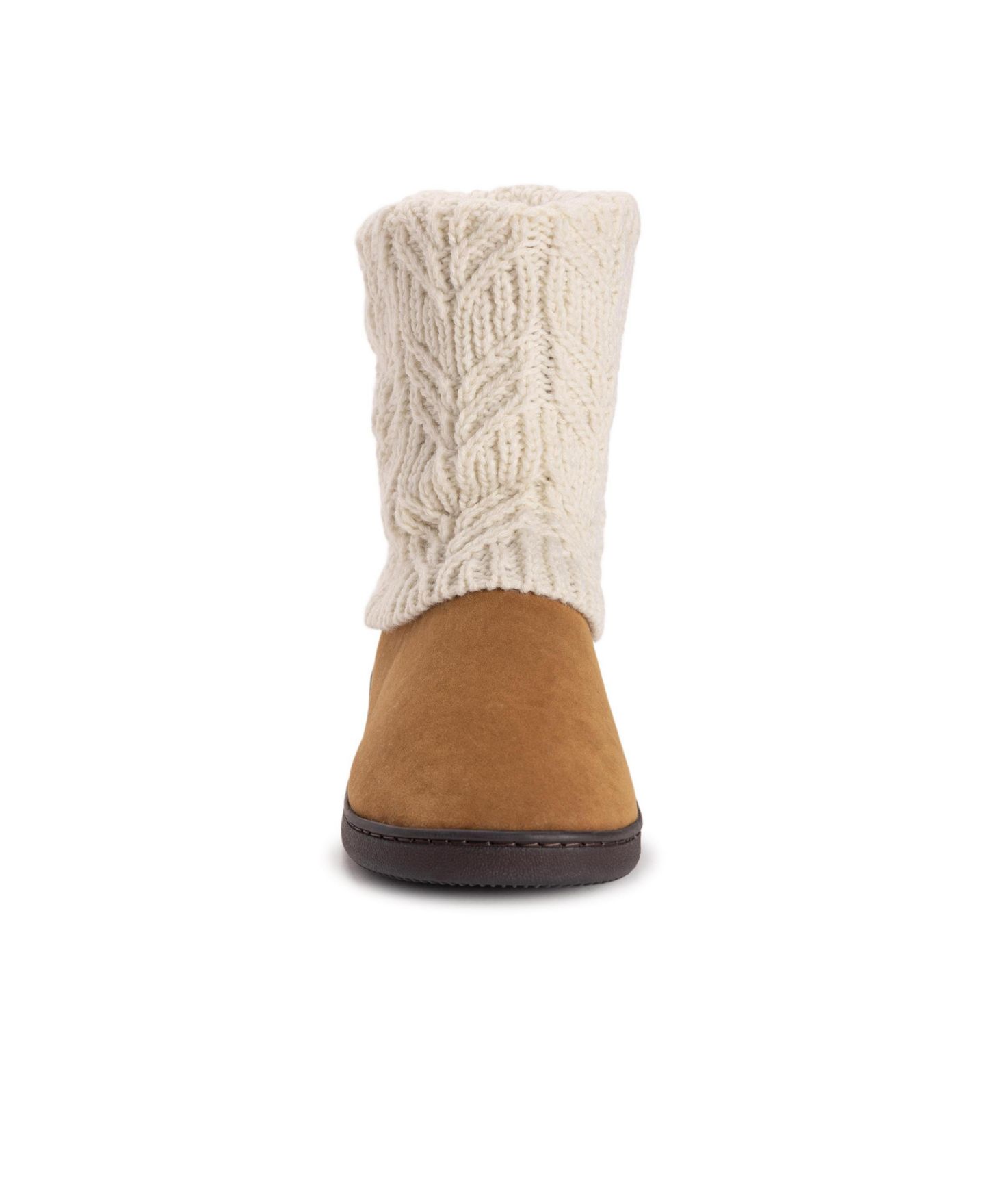 Женские тапочки MUK LUKS Raquel Slippers, цвет: Слоновая кость — фото 5