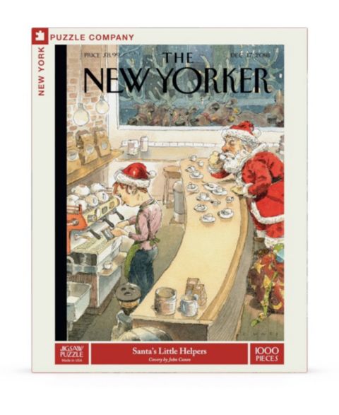 Детский пазл New York Puzzle Company Santa's Little Helpers 1000 Piece Puzzle
