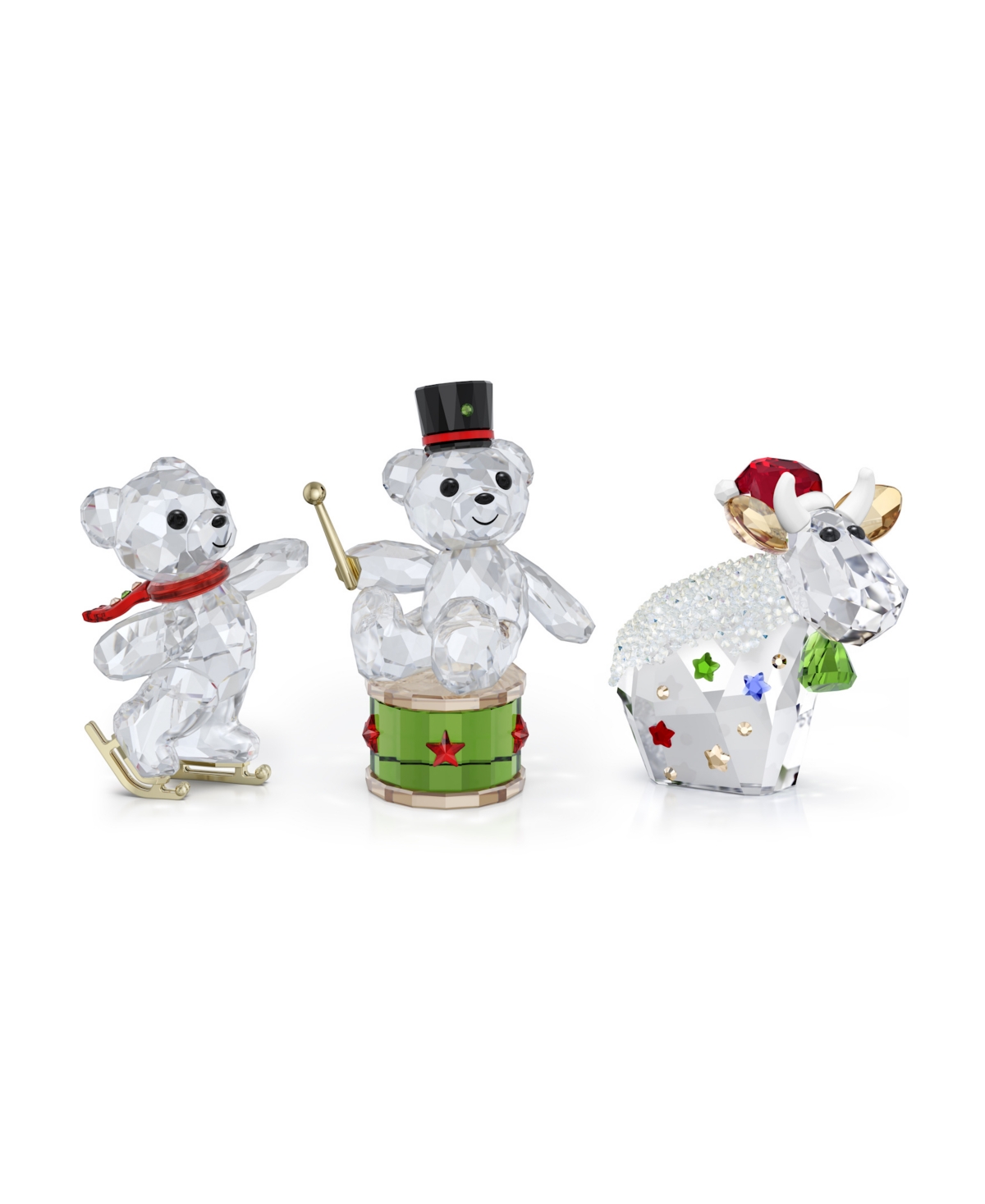 Swarovski Kris Bear Holiday Annual Edition 2025 Figurine In Multi