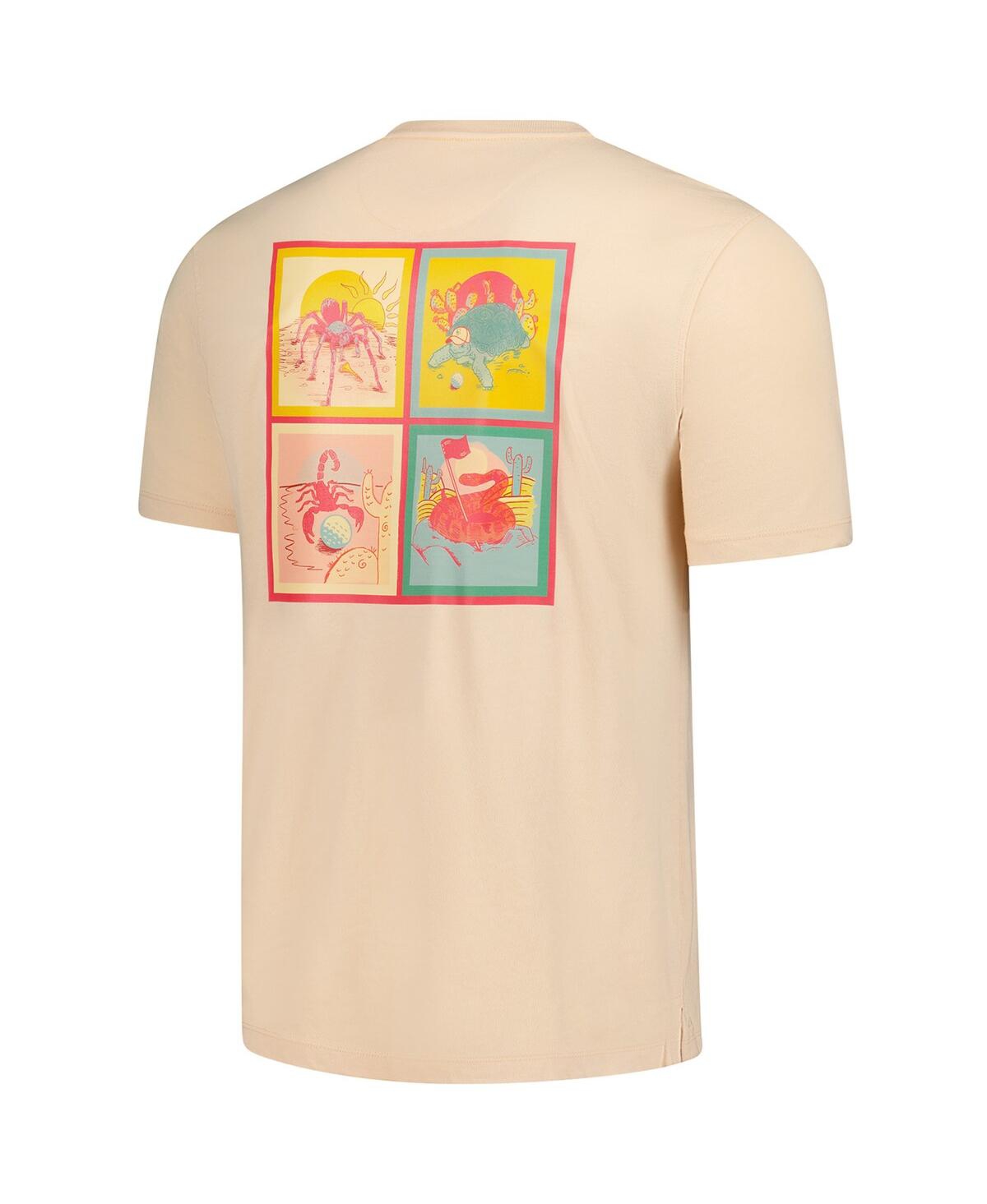 Ahead Orange 2025 Wm Phoenix Open Snake T-shirt In Neutral