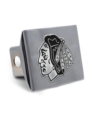 Wincraft - Chicago Blackhawks Premium Metal Chrome Hitch Cover