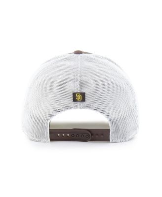 Men's Brown/White San Diego Padres Fairway Trucker Adjustable Hat
