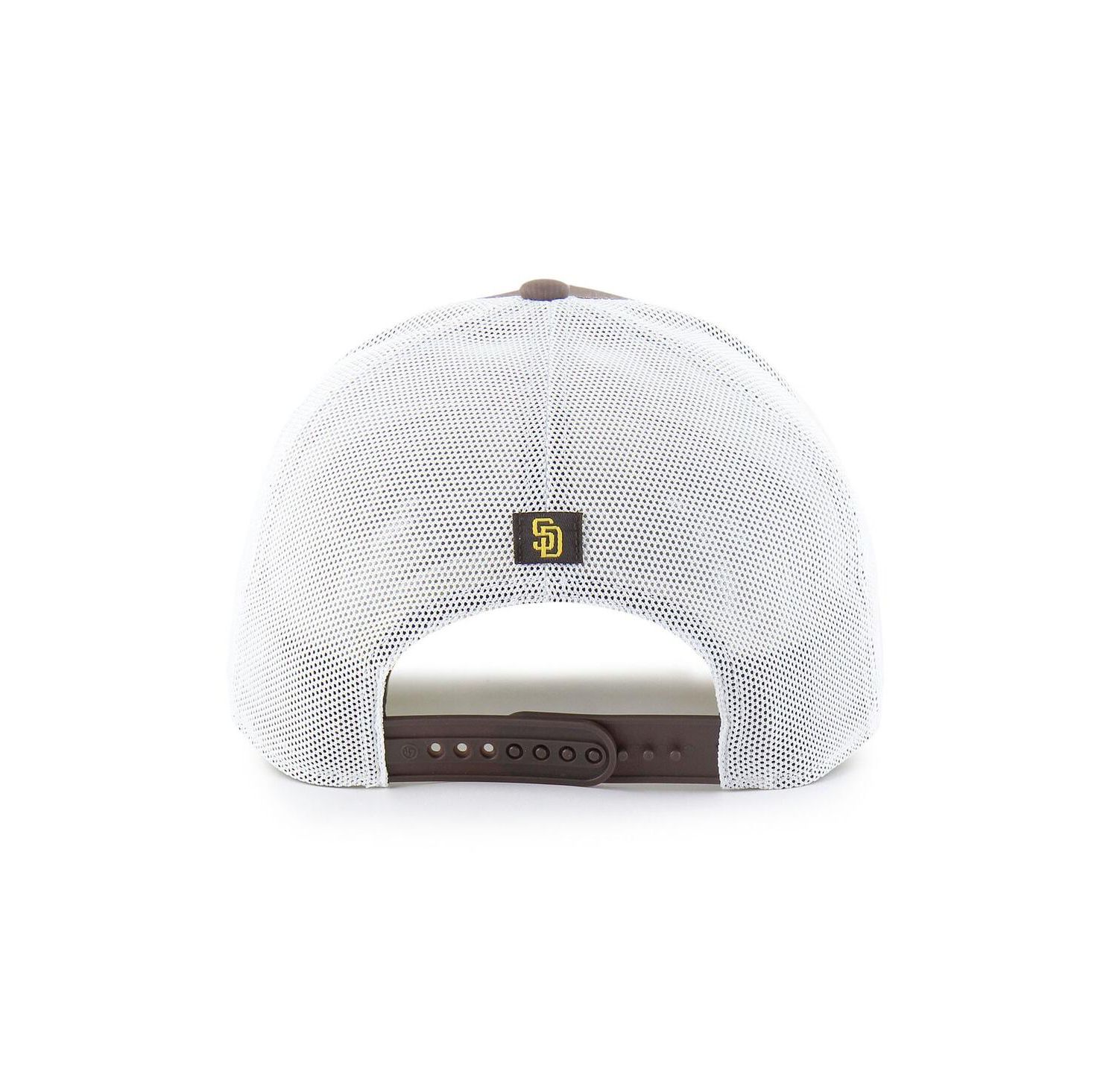 Men's Brown/White San Diego Padres Fairway Trucker Adjustable Hat