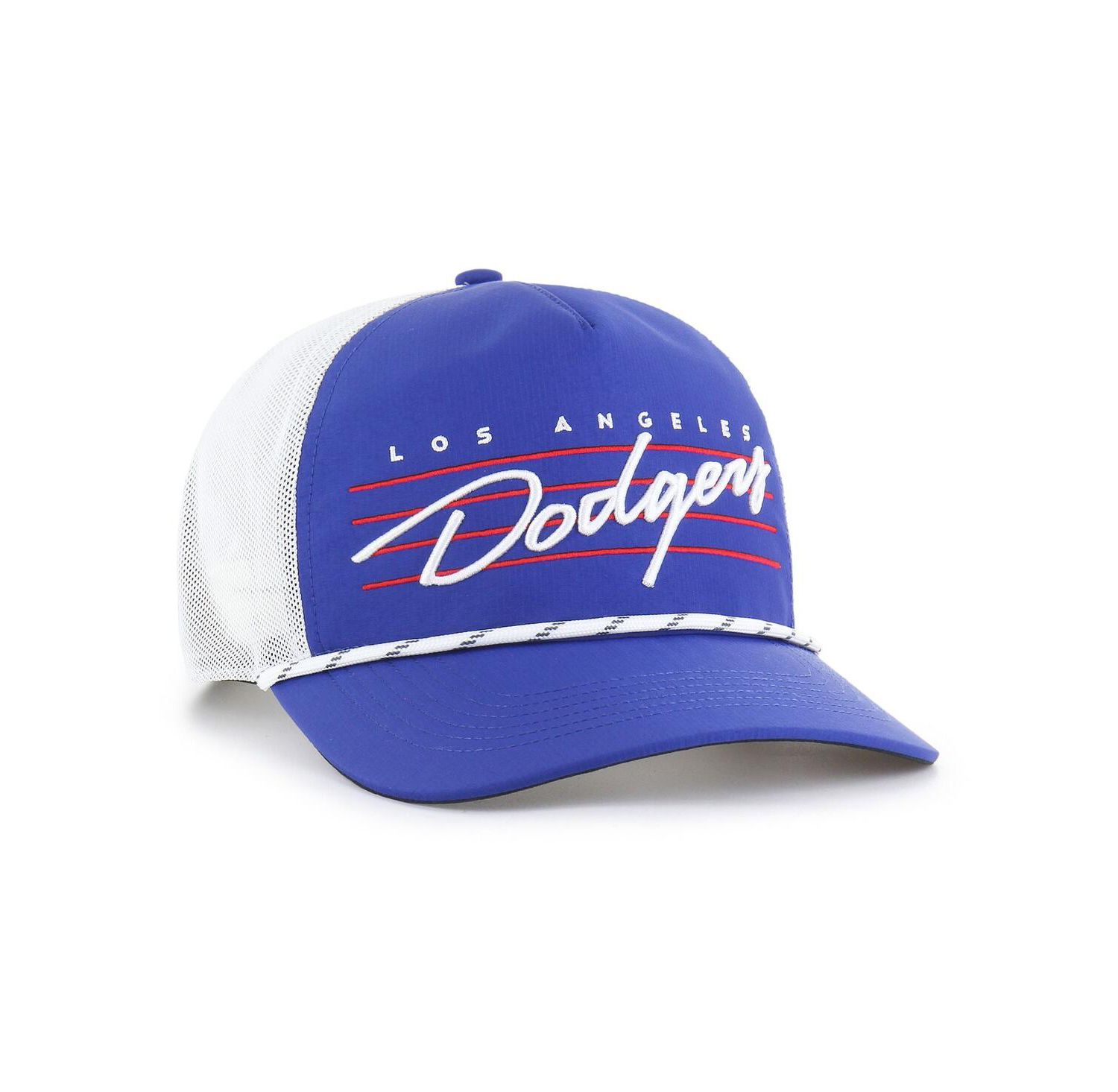 Men's Royal Los Angeles Dodgers Brrr Downburst Mesh Hitch Adjustable Hat