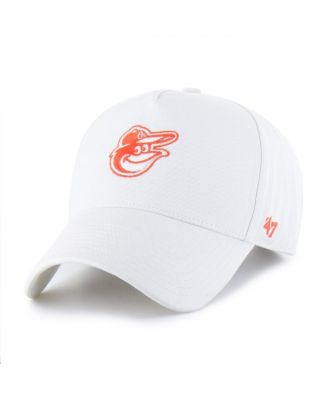 Men's White Baltimore Orioles Foundational Pinch Offside Adjustable Hat