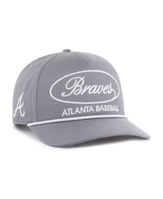 '47 Brand - Men's Gray Atlanta Braves Foundational Hitch Adjustable Hat