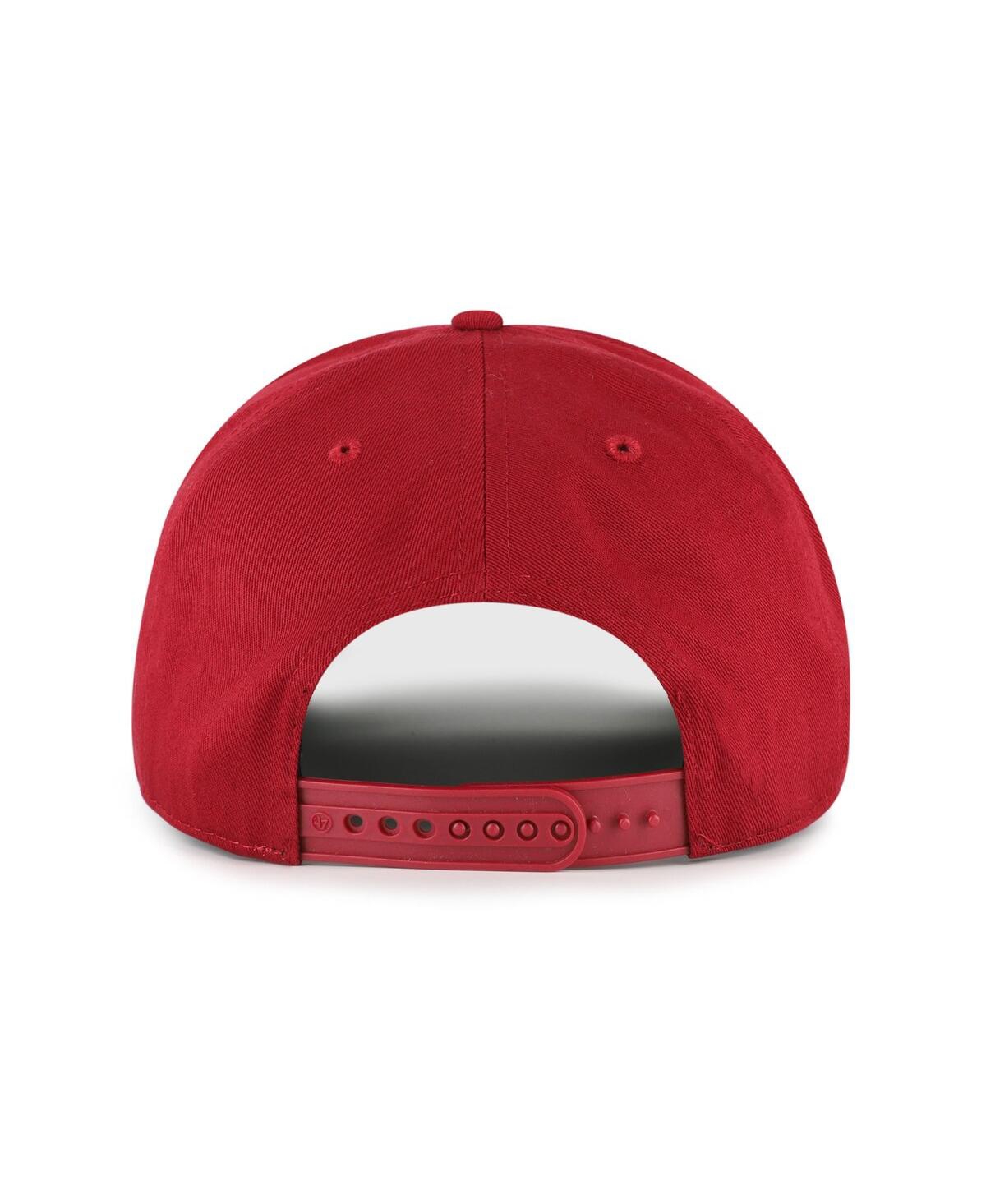 47 Brand Big Boys And Girls Crimson Indiana Hoosiers Byline Hitch Adjustable Hat In Red