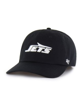 '47 Brand - Men's Black New York Jets Foundational Franchise Fitted Hat