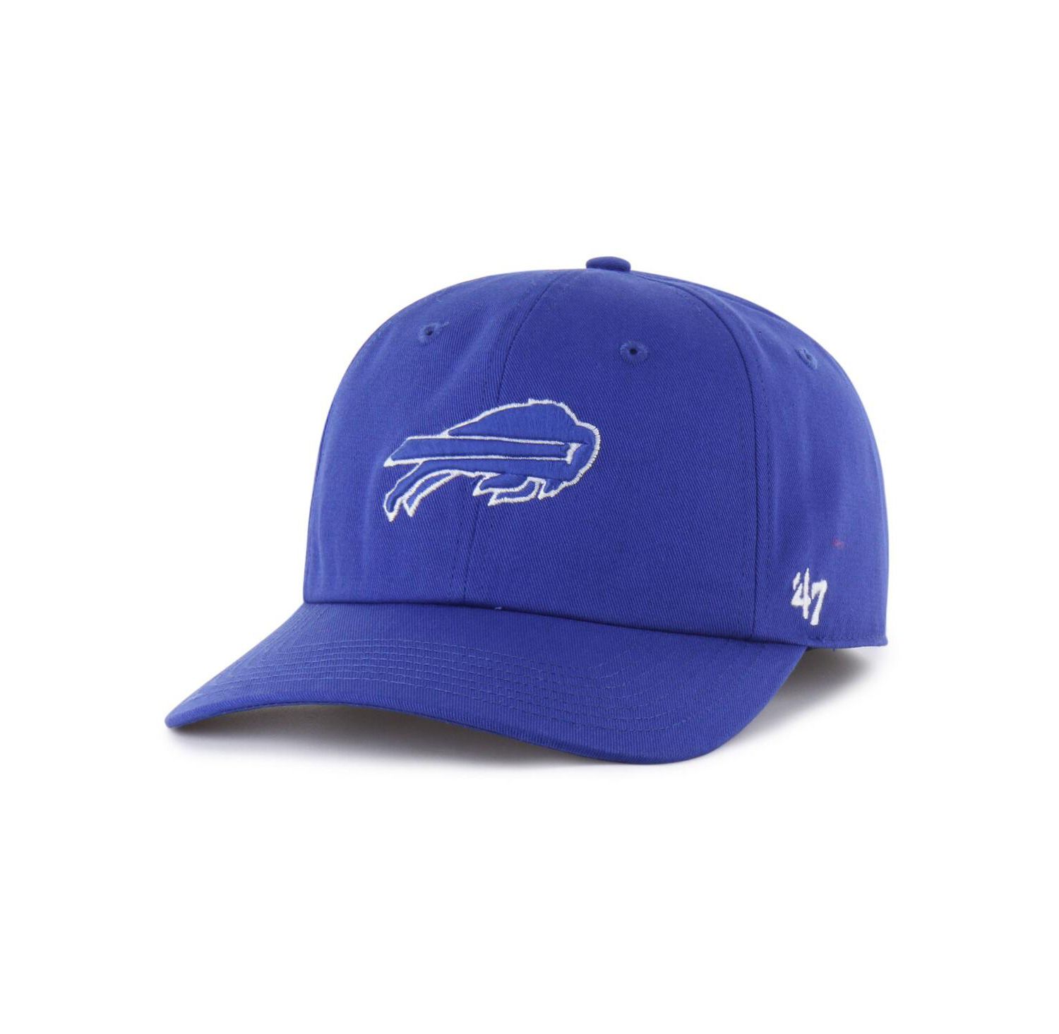 Men's Royal Buffalo Bills Foundational Franchise Fitted Hat
