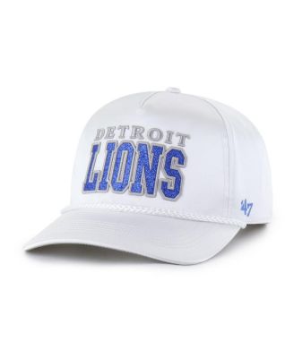 Women's White Detroit Lions Outspoken Hitch Adjustable Hat