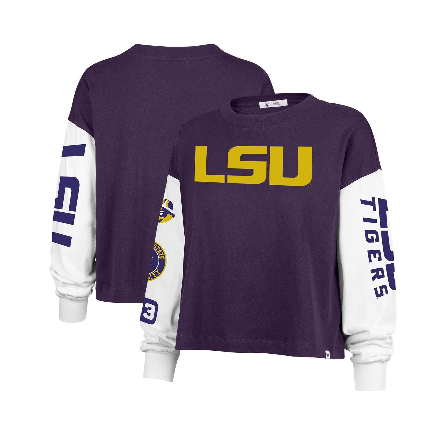 Women's Purple LSU Tigers Sydney Long Sleeve T-Shirt