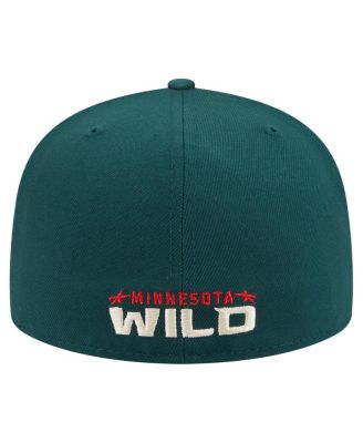 Men's Green Minnesota Wild Deceptor 59FIFTY Fitted Hat