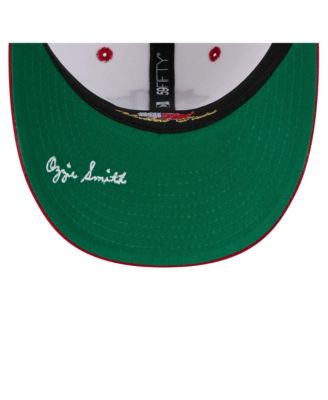 Men's Ozzie Smith White St. Louis Cardinals 59FIFTY Fitted Hat