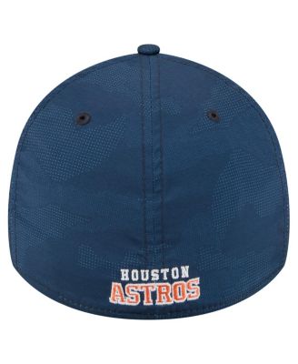Men's Navy Houston Astros Tonal Camo 39THIRTY Flex Hat