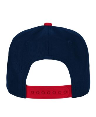 Big Boys and Girls Navy New England Patriots Essentials Adjustable Hat