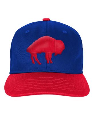 Big Boys and Girls Royal Buffalo Bills True Retro Adjustable Hat